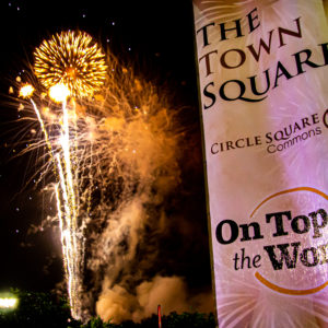 Fireworks at On Top of The World Circle Square Commons for 4th of July 2019
