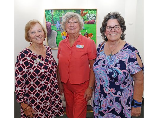 Margie Steele, Sylvia Walden and Elaine McPherson