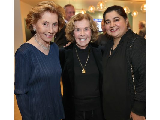 Bernadette Castro, Maryann Donohue and Sonya Nasser