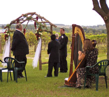 Lakeridge Winery & Vineyards offers a backdrop of rolling hills and vineyards for wedding ceremonies and receptions.