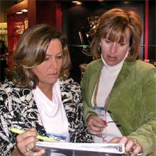 Carmen Greiner and Paula King