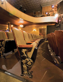 The Historic State Theatre in downtown Eustis has new additions such as seating, carpet, gilded wall trim, with much more coming.