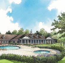 Proposed Country Club Rear Entry, right side.