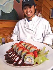 Terwillegar recruited Dido, also referred to as “The Sushi Master,” from Southern California and patrons have been happy beneficiaries of his talents ever since.