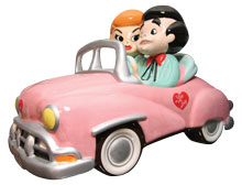 Lucy and Ricky toy car.